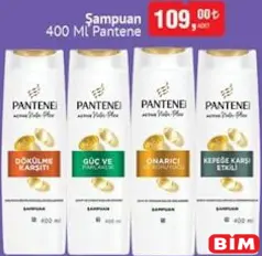 PANTENE ŞAMPUAN 400 ML